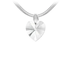 So Charm Bijoux Collier Femme So Charm - B4248-CRYS+SN016 - Collier Coeur Argenté | Femme Collier Et Pendentif