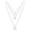 So Charm Bijoux Collier Femme So Charm - BD2920-ARGENT-DIAMANT - Collier Mode Argenté | Femme Collier Et Pendentif
