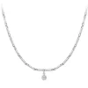 So Charm Bijoux Collier Femme So Charm - BD2372-ARGENT-DIAMANT - Collier Mode Argenté | Femme Collier Et Pendentif