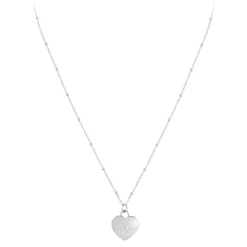 So Charm Bijoux Collier Femme So Charm - BD4097-ARGENT - Collier Coeur Argenté | Femme Collier Et Pendentif