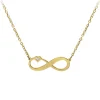 So Charm Bijoux Collier Femme So Charm - BD4099-DORE - Collier Infini Doré | Femme Collier Et Pendentif