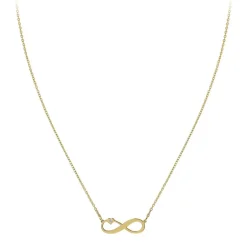 So Charm Bijoux Collier Femme So Charm - BD4099-DORE - Collier Infini Doré | Femme Collier Et Pendentif