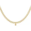 So Charm Bijoux Collier Femme So Charm - BD2881-DORE-DIAMANT - Collier Mode Doré | Femme Collier Et Pendentif