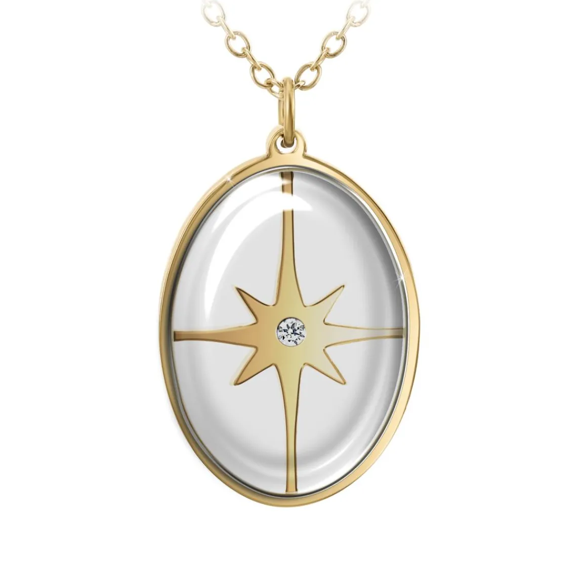 So Charm Bijoux Collier Femme So Charm - BD2647-DORE-DIAMANT - Collier Mode Doré | Femme Collier Et Pendentif