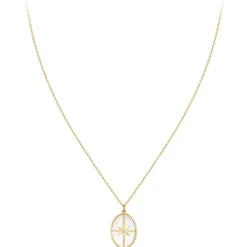 So Charm Bijoux Collier Femme So Charm - BD2647-DORE-DIAMANT - Collier Mode Doré | Femme Collier Et Pendentif