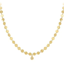 So Charm Bijoux Collier Femme So Charm - BD2392-DORE-DIAMANT - Collier Mode Doré | Femme Collier Et Pendentif