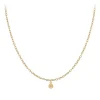 So Charm Bijoux Collier Femme So Charm - BD2382-DORE-DIAMANT - Collier Mode Doré | Femme Collier Et Pendentif