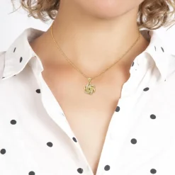 So Charm Bijoux Collier Femme So Charm - BD2034-DORE-COLLIER-DIAMANT - Collier Mode Doré | Femme Collier Et Pendentif