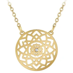 So Charm Bijoux Collier Femme So Charm - BD4101-DORE - Collier Mode Doré | Femme Collier Et Pendentif