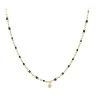 So Charm Bijoux Collier Femme So Charm - BD2394-NOIR-DIAMANT - Collier Mode Doré | Femme Collier Et Pendentif