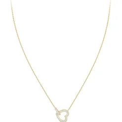 So Charm Bijoux Collier Femme So Charm - B2939-DORE - Collier Coeur Doré | Femme Collier Et Pendentif