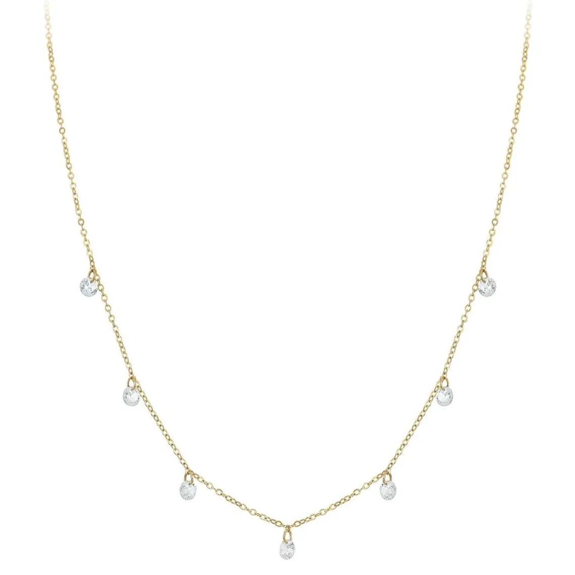 So Charm Bijoux Collier Femme So Charm - B4172-DORE - Collier Mode Doré | Femme Collier Et Pendentif