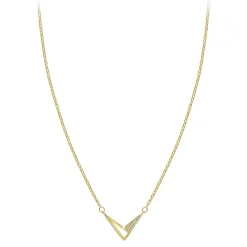 So Charm Bijoux Collier Femme So Charm - B4100-DORE - Collier Mode Doré | Femme Collier Et Pendentif