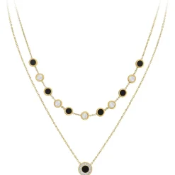 So Charm Bijoux Collier Femme So Charm - B4046-DORE - Collier Mode Doré | Femme Collier Et Pendentif