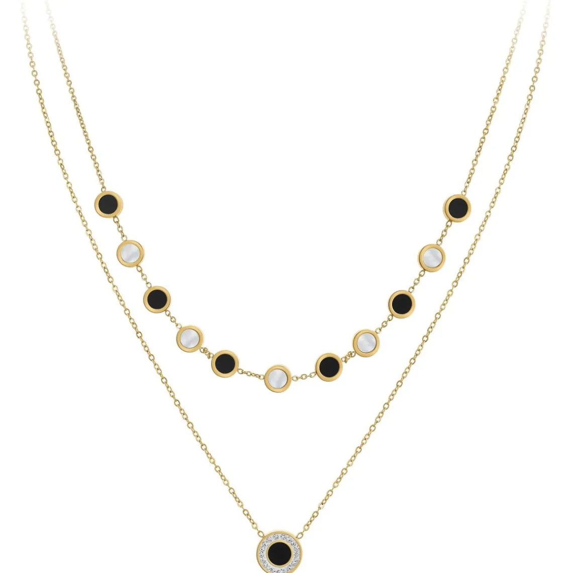 So Charm Bijoux Collier Femme So Charm - B4046-DORE - Collier Mode Doré | Femme Collier Et Pendentif