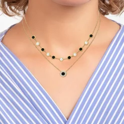 So Charm Bijoux Collier Femme So Charm - B4046-DORE - Collier Mode Doré | Femme Collier Et Pendentif