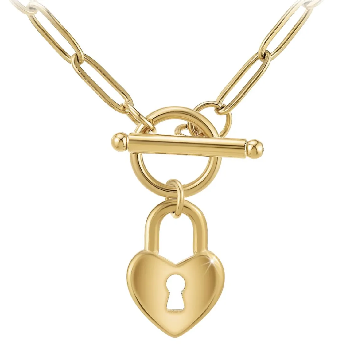 So Charm Bijoux Collier Femme So Charm - B3230-DORE - Collier Coeur Doré | Femme Collier Et Pendentif