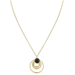 So Charm Bijoux Collier Femme So Charm - B3406-DORE - Collier Mode Doré | Femme Collier Et Pendentif