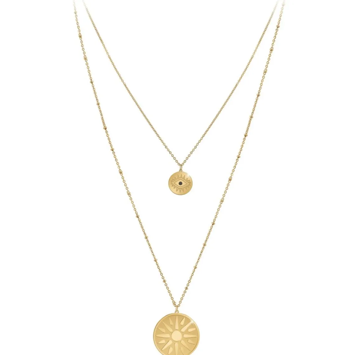 So Charm Bijoux Collier Femme So Charm - B3209-DORE - Collier Mode Doré | Femme Collier Et Pendentif