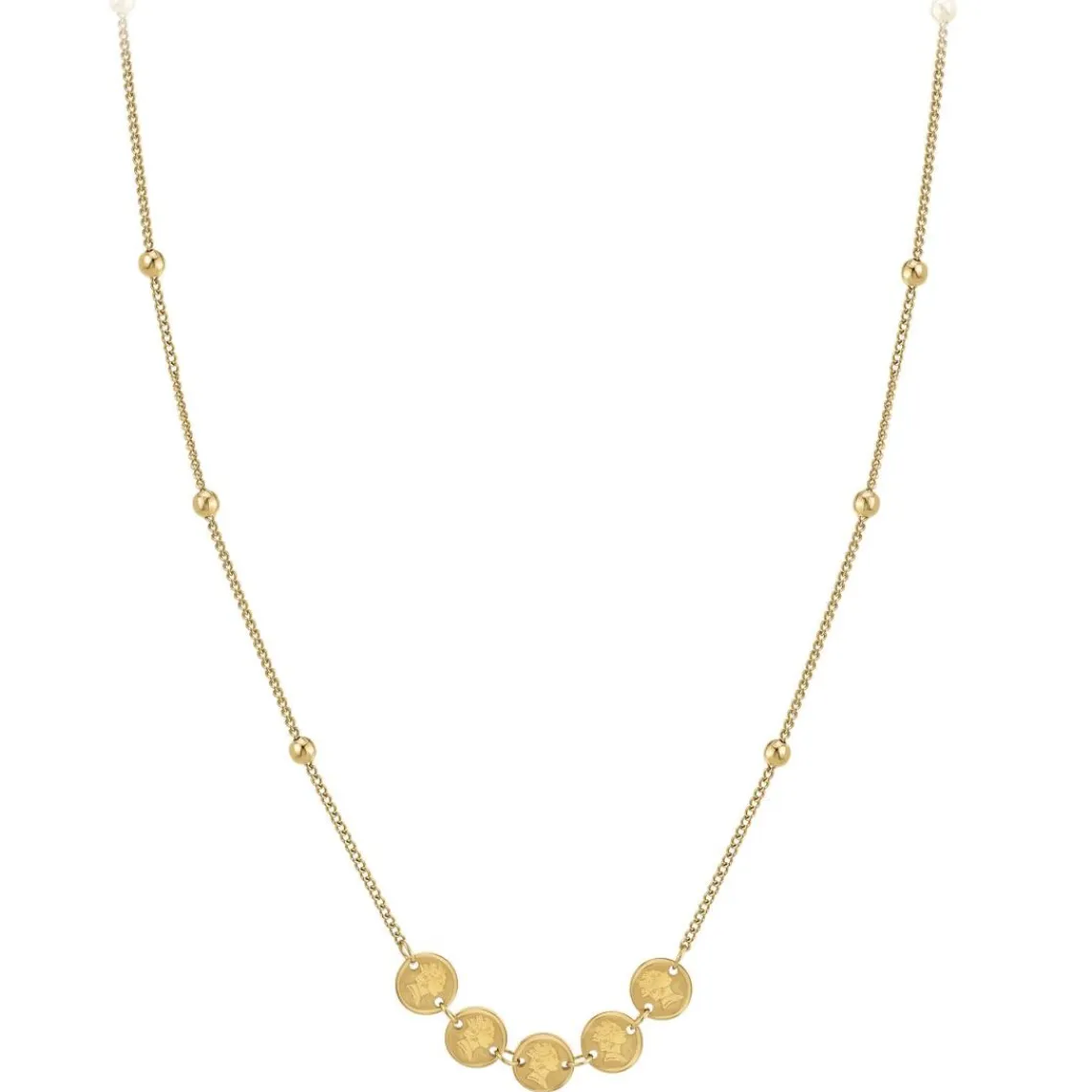 So Charm Bijoux Collier Femme So Charm - B3205-DORE - Collier Mode Doré | Femme Collier Et Pendentif