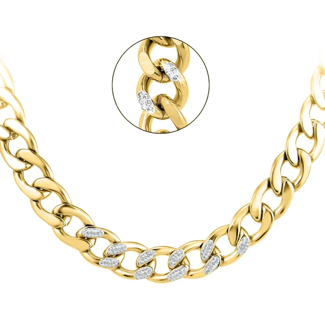 So Charm Bijoux Collier Femme So Charm - B2900-DORE - Collier Mode Doré | Femme Collier Et Pendentif