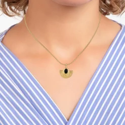 So Charm Bijoux Collier Femme So Charm - B3365-DORE - Collier Mode Doré | Femme Collier Et Pendentif