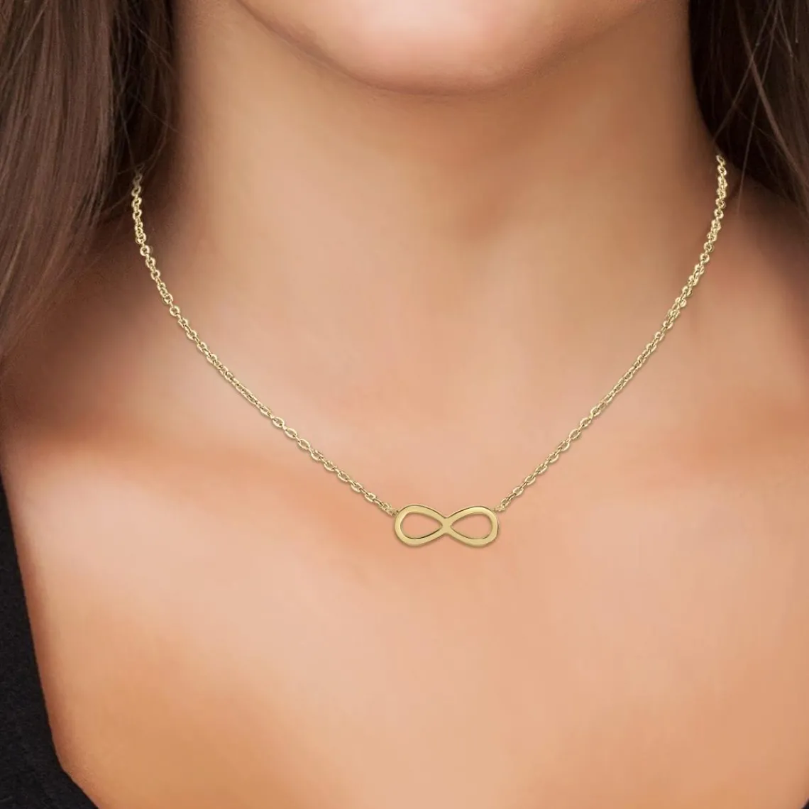 So Charm Bijoux Collier Femme So Charm - B2877-DORE - Collier Infini Doré | Femme Collier Et Pendentif