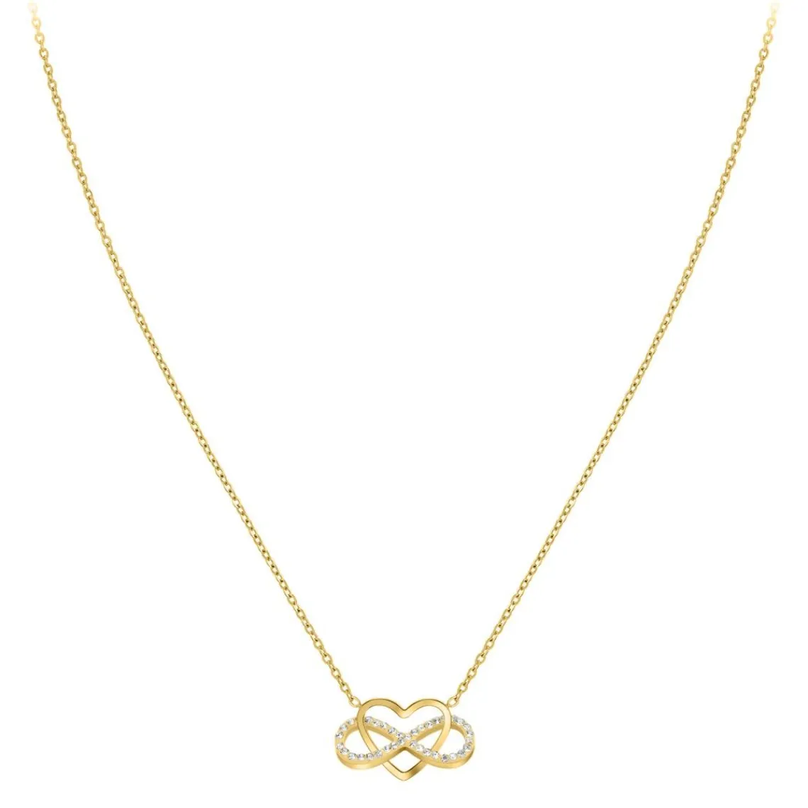 So Charm Bijoux Collier Femme So Charm - B2845-DORE - Collier Infini Doré | Femme Collier Et Pendentif