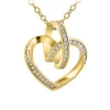 So Charm Bijoux Collier Femme So Charm - B2809-DORE - Collier Coeur Doré | Femme Collier Et Pendentif