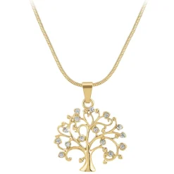 So Charm Bijoux Collier Femme So Charm - B2037-DORE-COLLIER - Collier Arbre De Vie | Femme Collier Et Pendentif