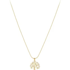 So Charm Bijoux Collier Femme So Charm - B2037-DORE-COLLIER - Collier Arbre De Vie | Femme Collier Et Pendentif