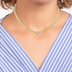 So Charm Bijoux Collier Femme So Charm - B3135-DORE - Collier Mode Doré | Femme Collier Et Pendentif