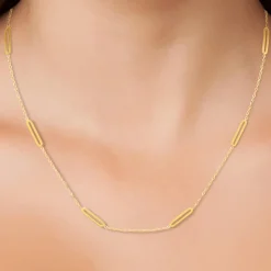 So Charm Bijoux Collier Femme So Charm - B2301-DORE - Collier Mode Doré | Femme Collier Et Pendentif