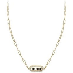So Charm Bijoux Collier Femme So Charm - B3212-DORE - Collier Mode Doré | Femme Collier Et Pendentif