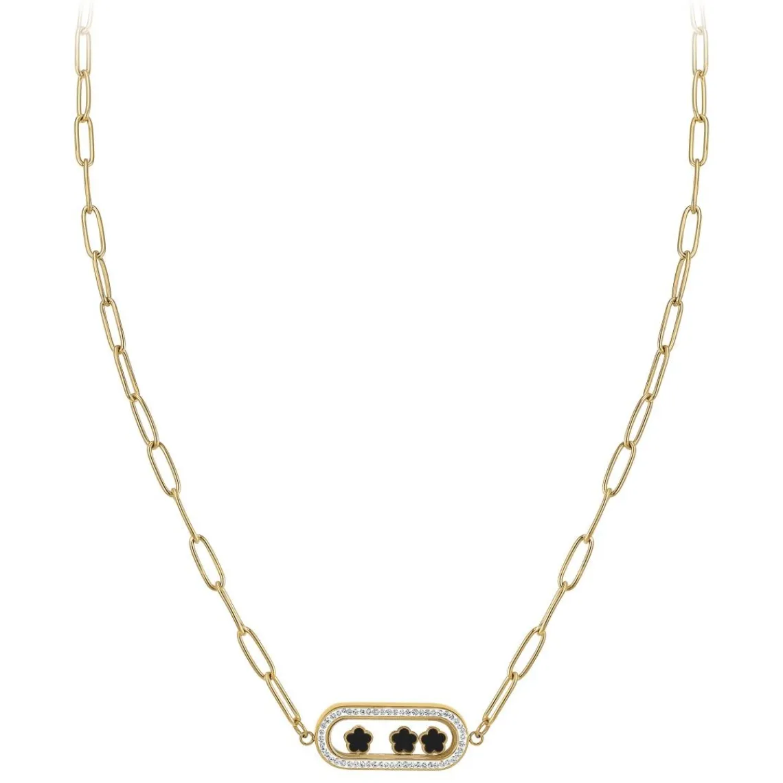 So Charm Bijoux Collier Femme So Charm - B3212-DORE - Collier Mode Doré | Femme Collier Et Pendentif