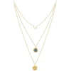 So Charm Bijoux Collier Femme So Charm - B3092-DORE - Collier Mode Doré | Femme Collier Et Pendentif