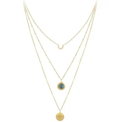 So Charm Bijoux Collier Femme So Charm - B3092-DORE - Collier Mode Doré | Femme Collier Et Pendentif