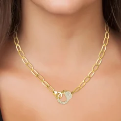 So Charm Bijoux Collier Femme So Charm - B2058-DORE - Collier Mode Doré | Femme Collier Et Pendentif