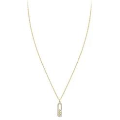 So Charm Bijoux Collier Femme So Charm - B3363-DORE - Collier Mode Doré | Femme Collier Et Pendentif