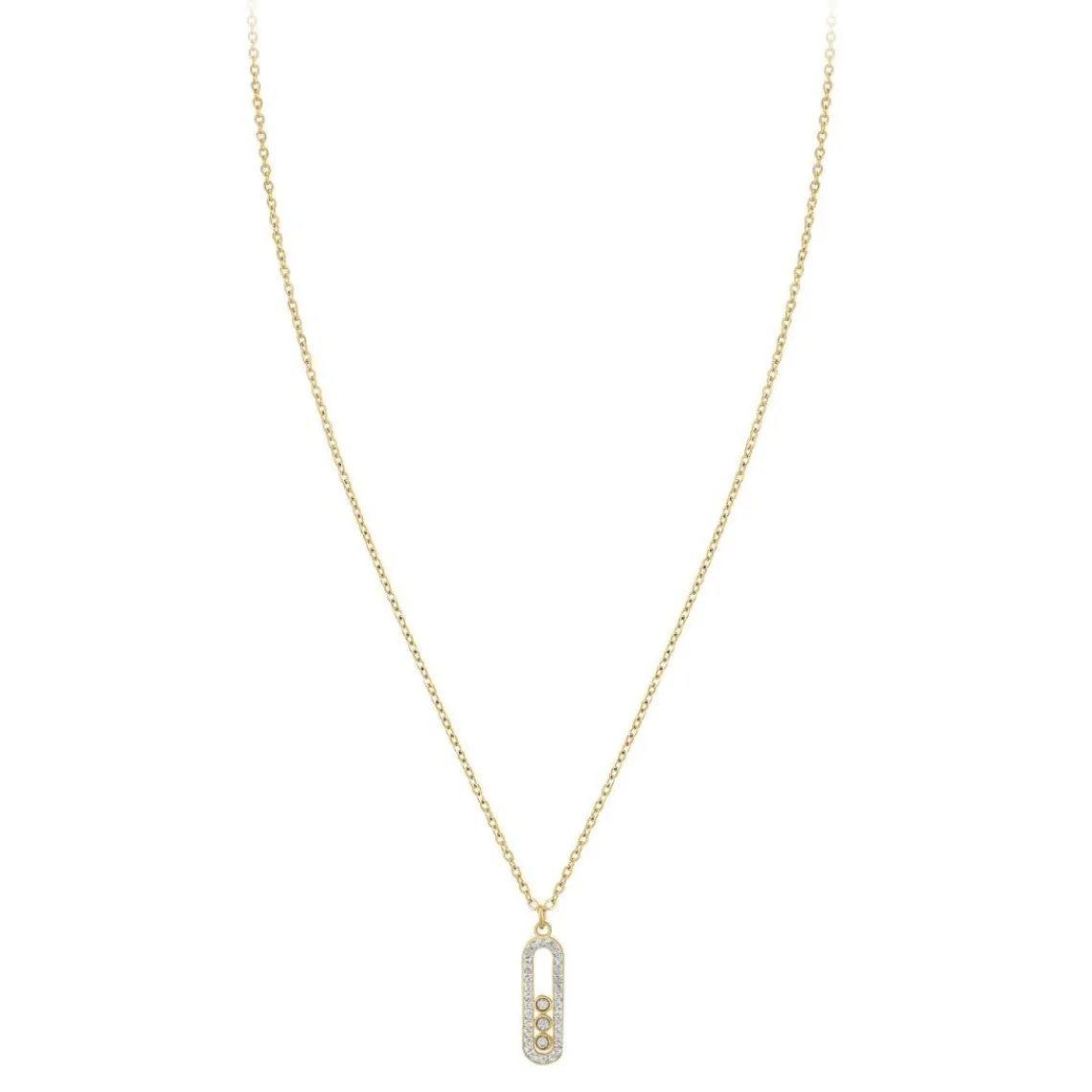 So Charm Bijoux Collier Femme So Charm - B3363-DORE - Collier Mode Doré | Femme Collier Et Pendentif