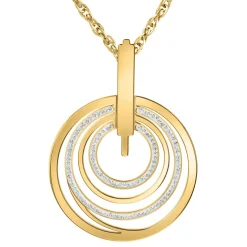 So Charm Bijoux Collier Femme So Charm - B3218-DORE - Collier Mode Doré | Femme Collier Et Pendentif