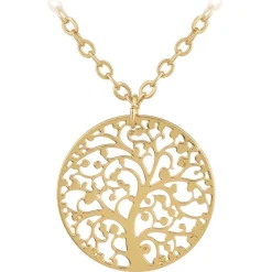 So Charm Bijoux Collier Femme So Charm - B4265-DORE - Collier Arbre De Vie | Femme Collier Et Pendentif