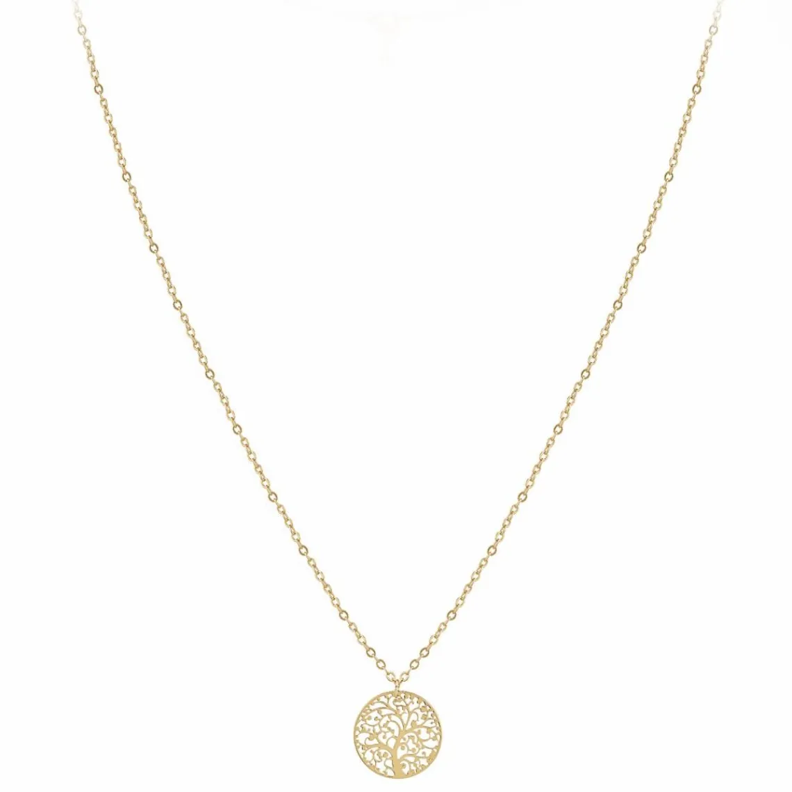 So Charm Bijoux Collier Femme So Charm - B4265-DORE - Collier Arbre De Vie | Femme Collier Et Pendentif