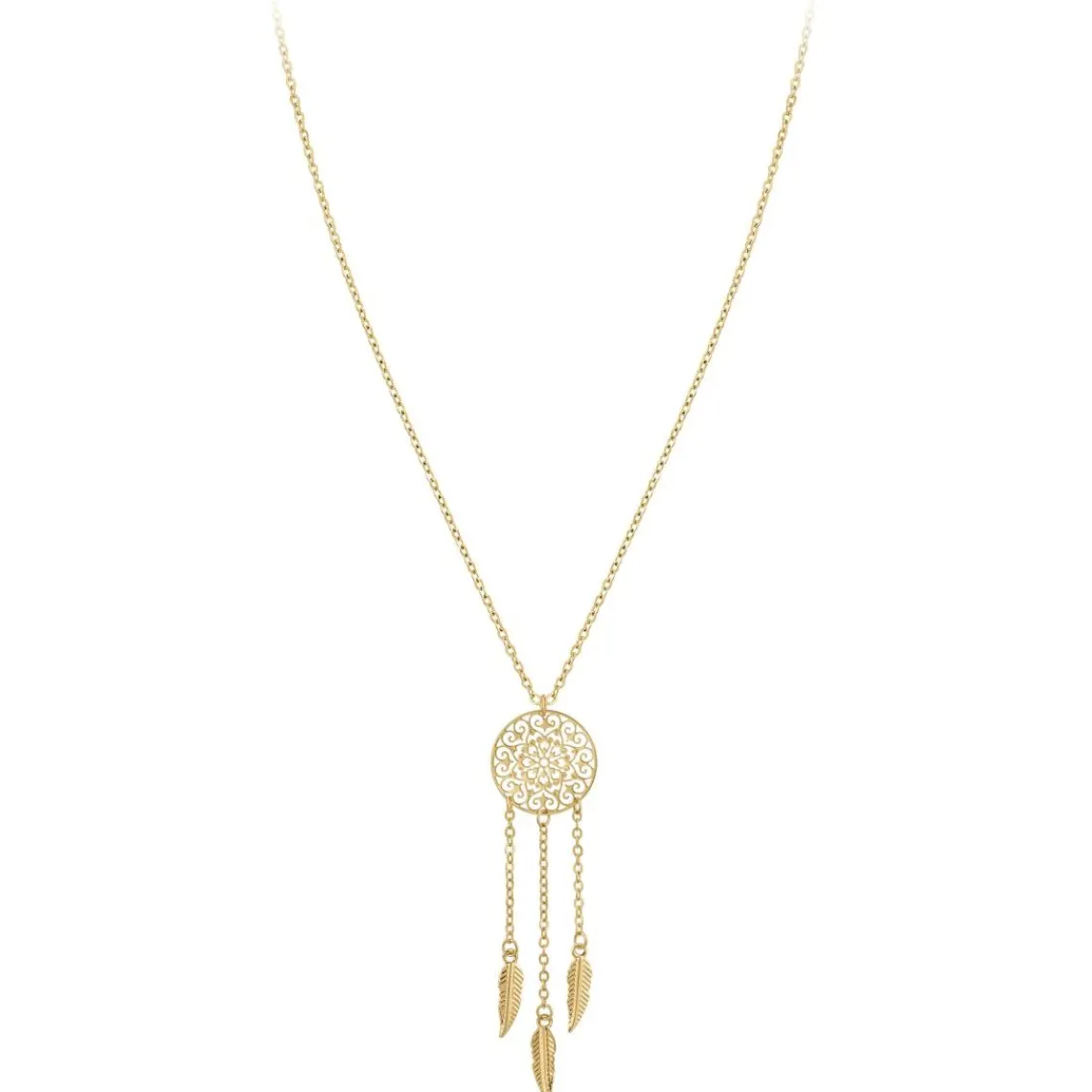 So Charm Bijoux Collier Femme So Charm - B4261-DORE - Collier Mode Doré | Femme Collier Et Pendentif