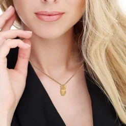 So Charm Bijoux Collier Femme So Charm - B4257-DORE - Collier Mode Doré | Femme Collier Et Pendentif