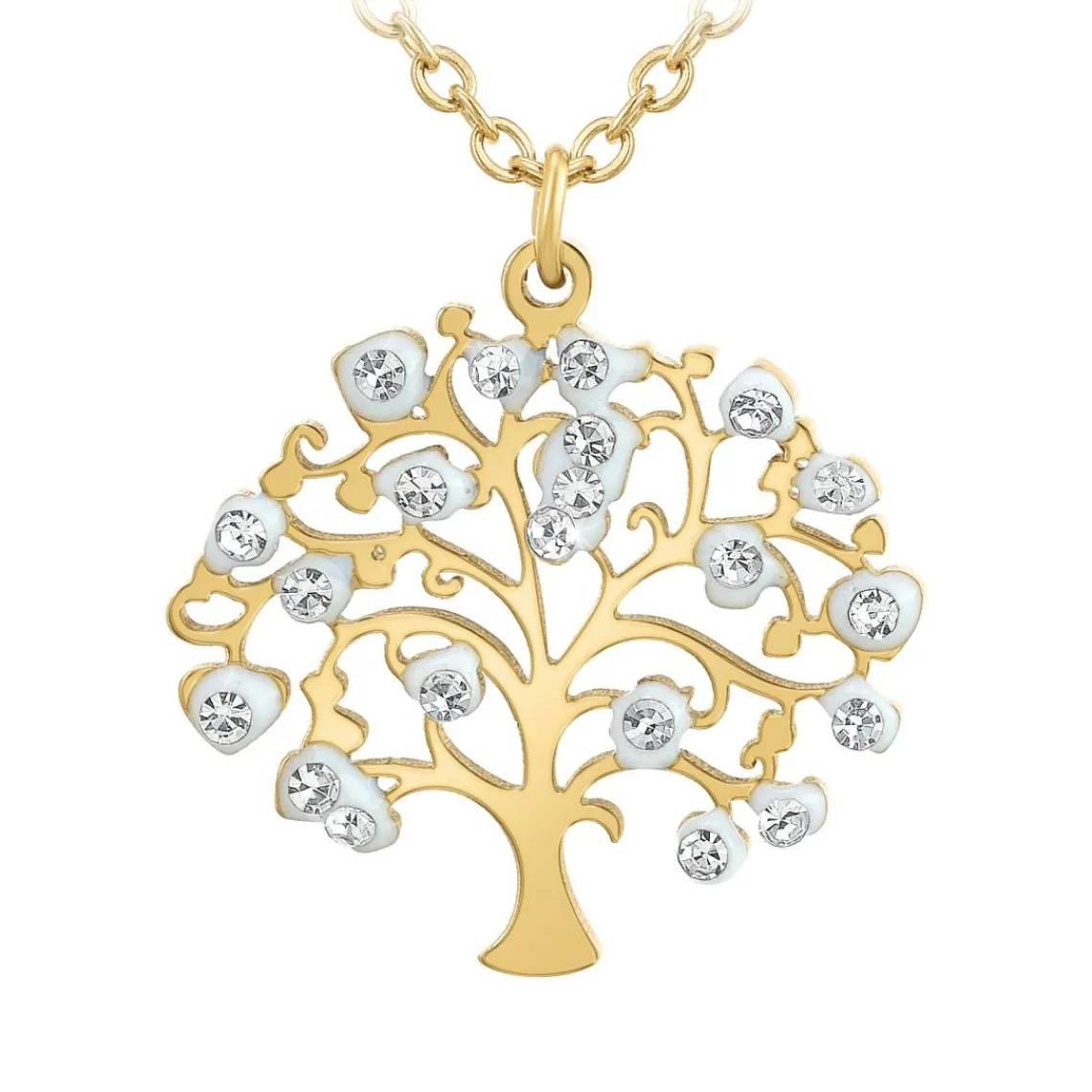 So Charm Bijoux Collier Femme So Charm - B3005-DORE - Collier Arbre De Vie | Femme Collier Et Pendentif