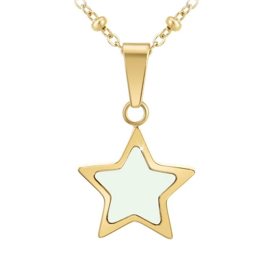 So Charm Bijoux Collier Femme So Charm - B3000-DORE - Collier Étoile Doré | Femme Collier Et Pendentif