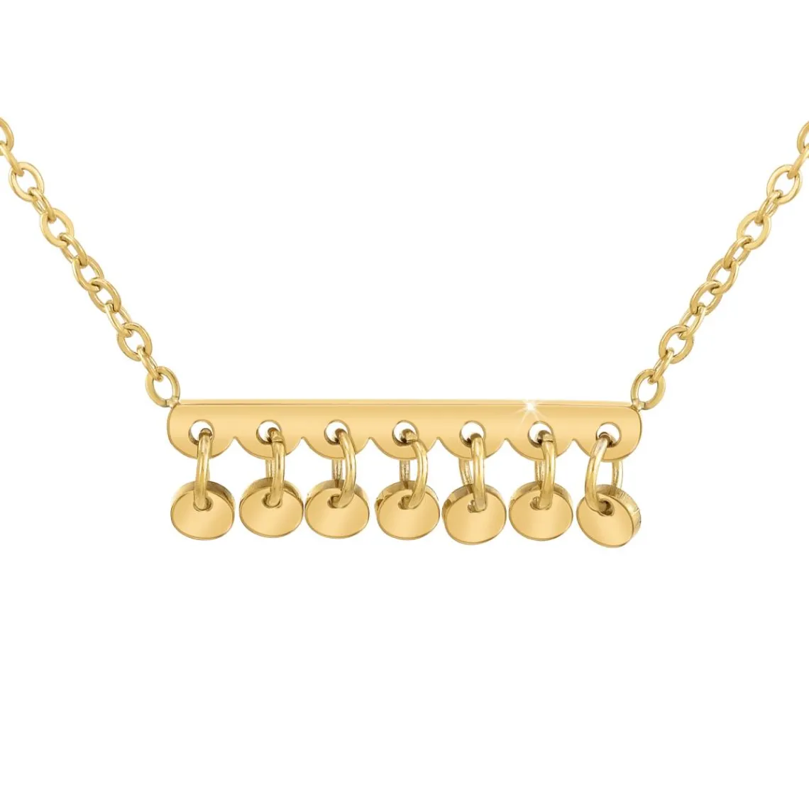 So Charm Bijoux Collier Femme So Charm - B2999-DORE - Collier Mode Doré | Femme Collier Et Pendentif