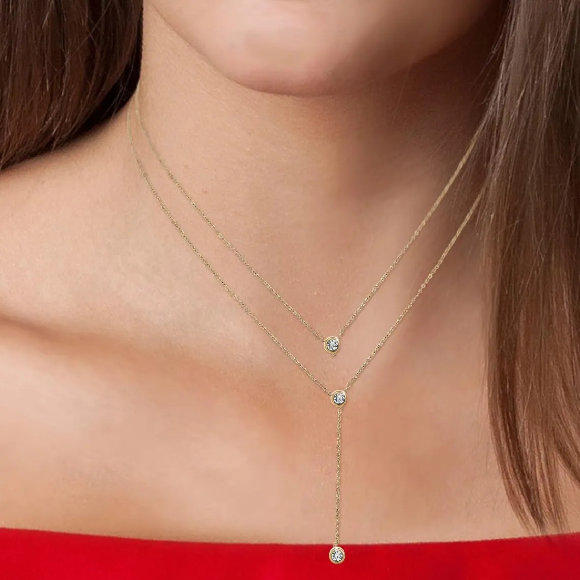 So Charm Bijoux Collier Femme So Charm - B2998-DORE - Collier Mode Doré | Femme Collier Et Pendentif