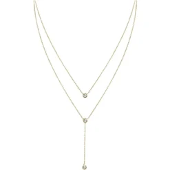 So Charm Bijoux Collier Femme So Charm - B2998-DORE - Collier Mode Doré | Femme Collier Et Pendentif